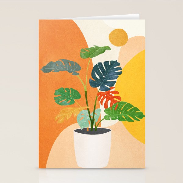 Colorful Branching Out 03 Stationery Card Gallery Image 2