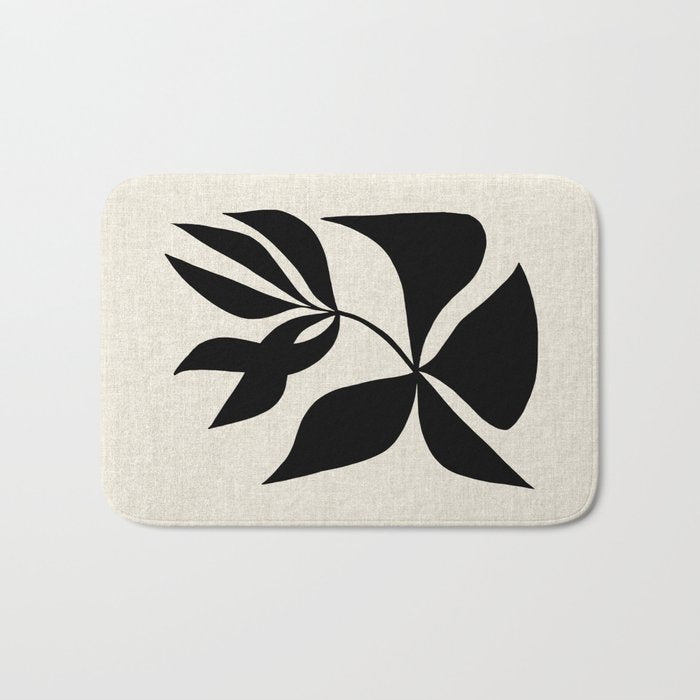 Forked Flower Bath Mat Gallery Image 1