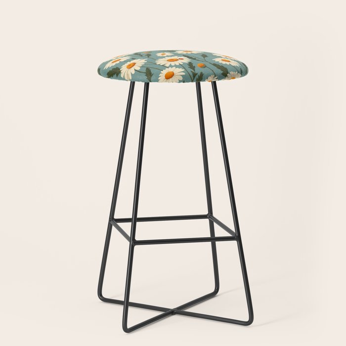 Charming Daisies with Ladybug Stool Gallery Image 1