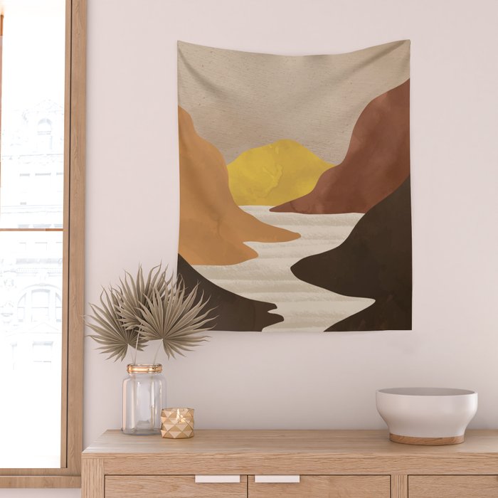 Canyon River Wall Tapestry Gallery Image 2