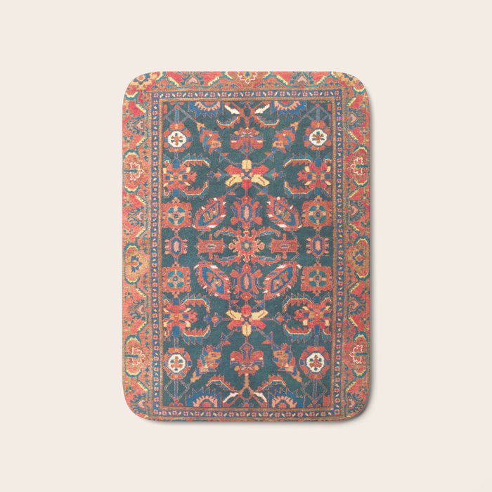 Hamadan West Persian Rug Print Bath Mat Gallery Image 1