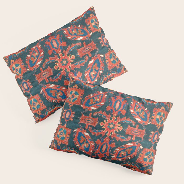 Hamadan West Persian Rug Print Pillow Sham Gallery Image 1