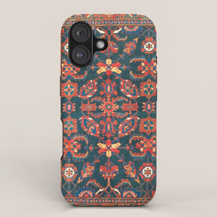 Hamadan West Persian Rug Print iPhone Case Gallery Image 1