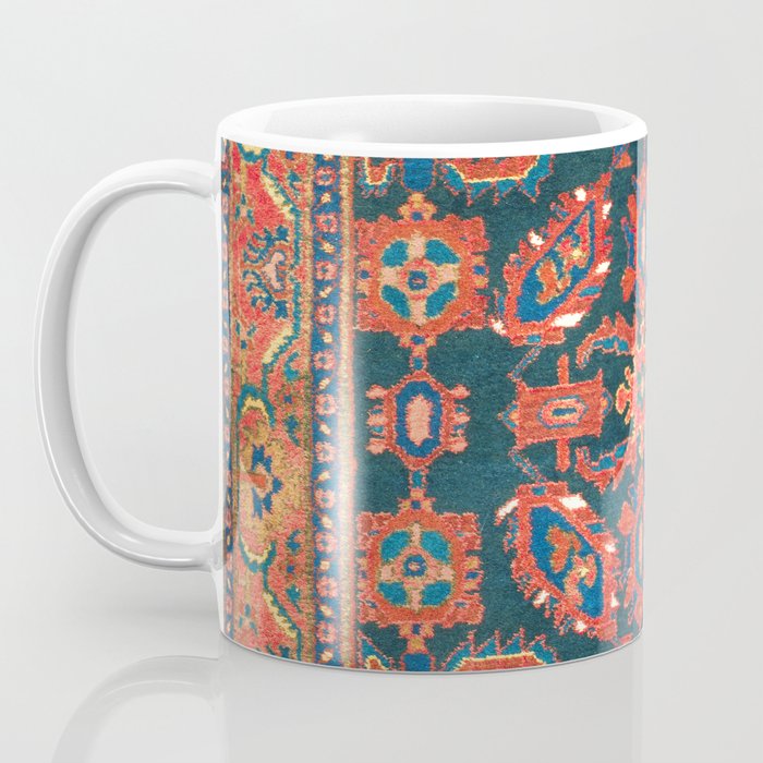 Hamadan West Persian Rug Print Coffee Mug Gallery Image 3