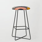 mid century bauhaus geometry abstract 2020 3 Stool Gallery Image 1