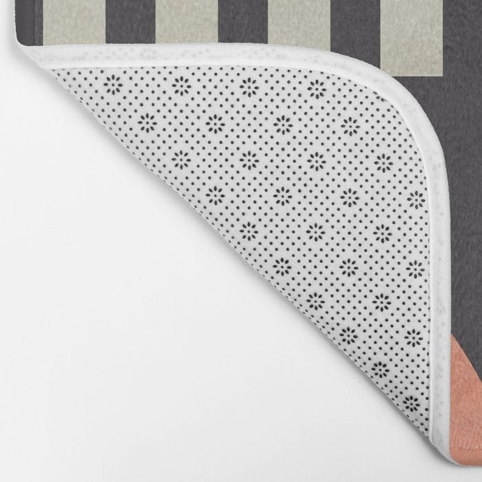 mid century bauhaus geometry abstract 2020 3 Bath Mat Gallery Image 2