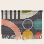 mid century bauhaus geometry abstract 2020 3 Wall Hanging Gallery Image 1