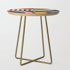 mid century bauhaus geometry abstract 2020 3 Side Table Gallery Image 1