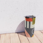 mid century bauhaus geometry abstract 2020 3 Travel Mug Gallery Image 4