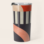 mid century bauhaus geometry abstract 2020 3 Travel Mug Gallery Image 3