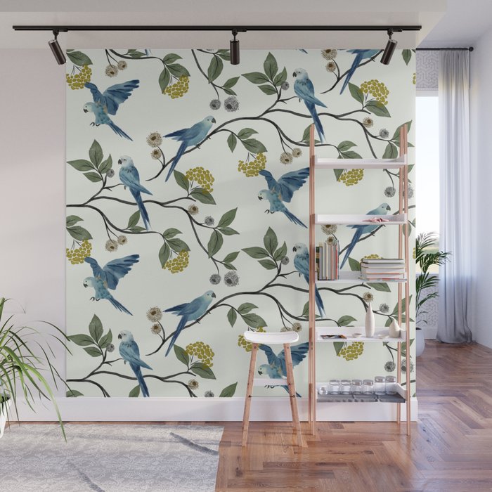 Spix Macaws Wall Mural Gallery Image 1