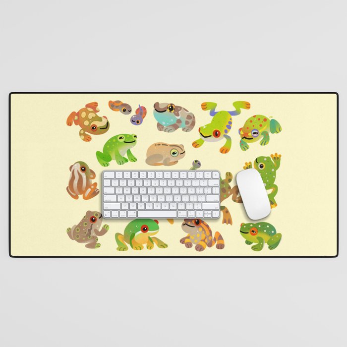 Tree frog Desk Mat Gallery Image 1