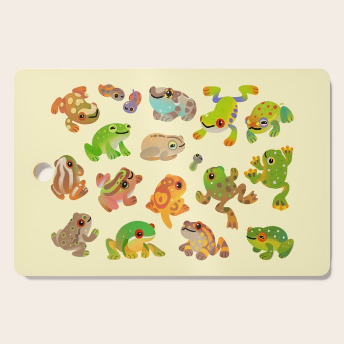 Tree frog Cutting Board Gallery Image 1