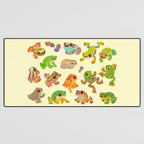 Tree frog Desk Mat Gallery Image 3