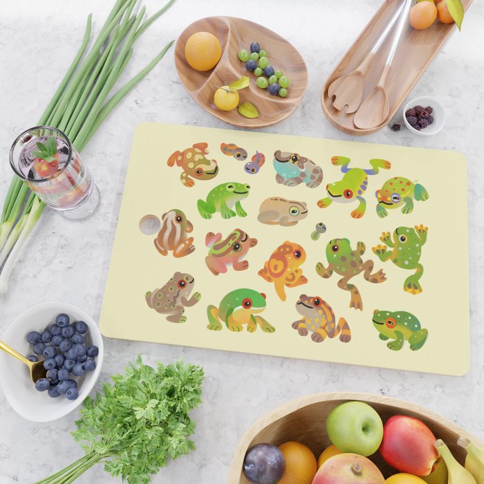 Tree frog Cutting Board Gallery Image 2