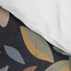 Hand Painted Floral Garden Night Comforter Gallery Image 4