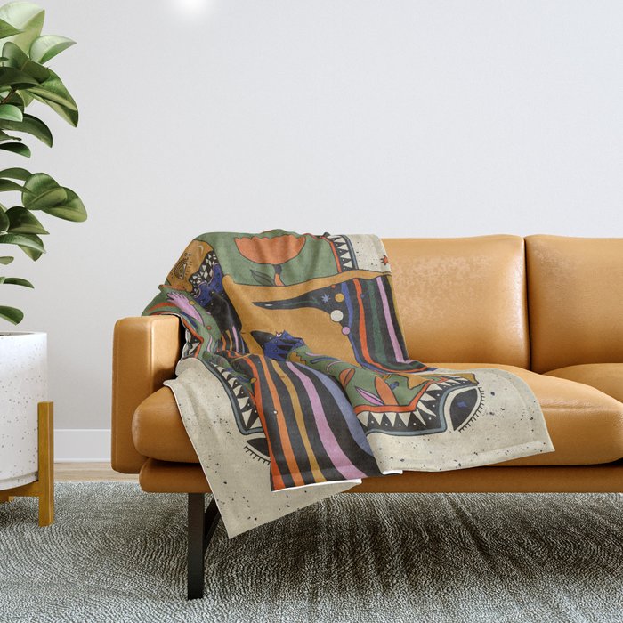 Expecting To Fly Throw Blanket Gallery Image 1