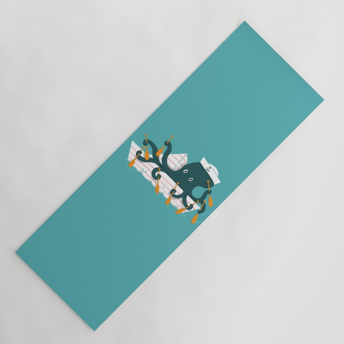 Sailor Octopus Yoga Mat Gallery Image 1