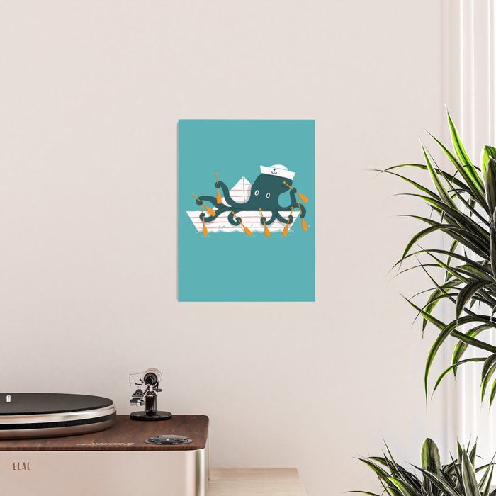 Sailor Octopus Poster Gallery Image 2