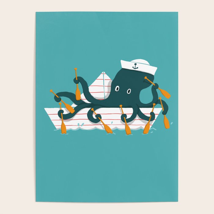 Sailor Octopus Poster Gallery Image 1