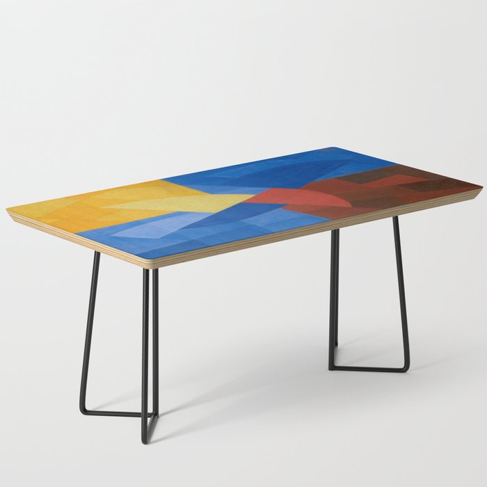 Otto Freundlich Komposition (Ca. 1932) Kunstmuseum Basel Colorful Geometric Art Coffee Table Gallery Image 1