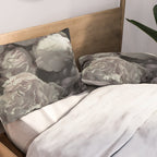 Peonies pale pink and white floral bunch Pillow Sham Gallery Image 2