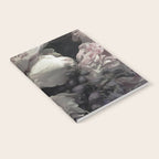 Peonies pale pink and white floral bunch Notebook Gallery Image 2