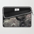 Peonies pale pink and white floral bunch Laptop Sleeve Gallery Image 2