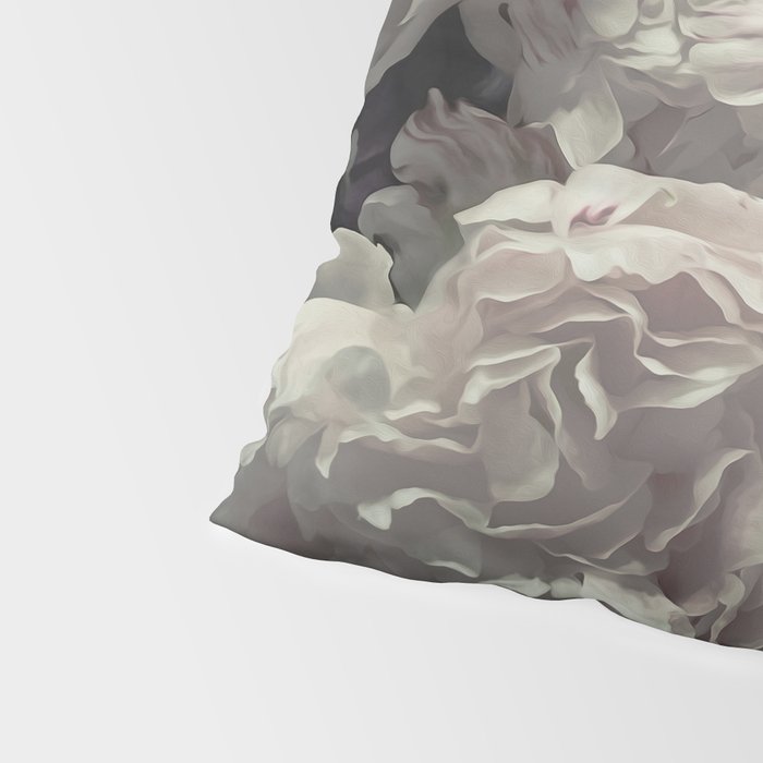 Peonies pale pink and white floral bunch Pillow Sham Gallery Image 4