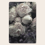Peonies pale pink and white floral bunch Cutting Board Gallery Image 1