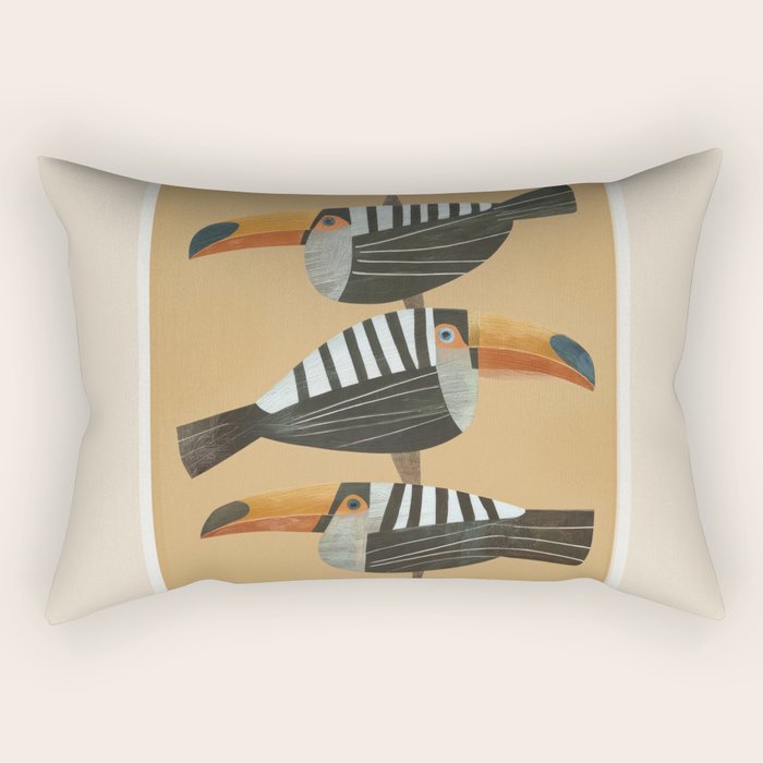 Tropic Trio Rectangular Pillow Gallery Image 2