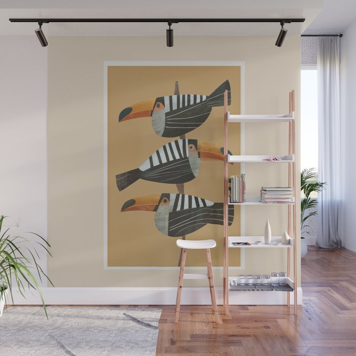 Tropic Trio Wall Mural Gallery Image 1