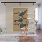 Tropic Trio Wall Mural Gallery Image 1