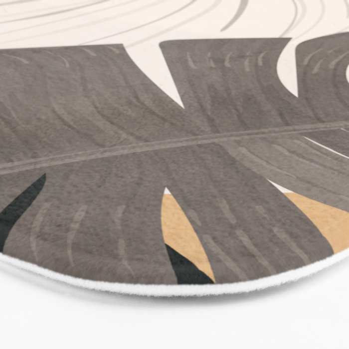 Abstract Art Tropical Leaves 97 Bath Mat Gallery Image 3