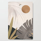 Abstract Art Tropical Leaves 97 Cutting Board Gallery Image 1