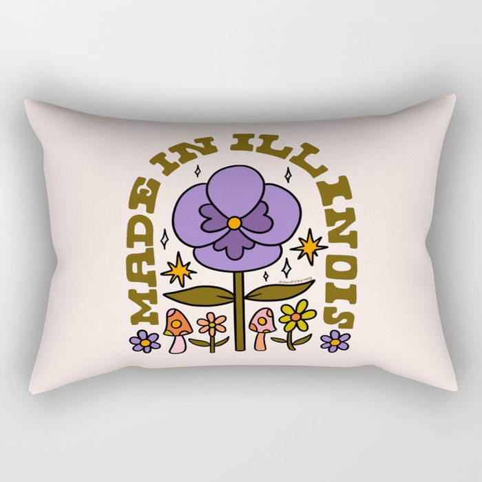 Made In Illinois Rectangular Pillow Gallery Image 1