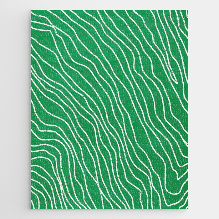 Strokes 04: Rain Forest Green Edition Jigsaw Puzzle Gallery Image 1