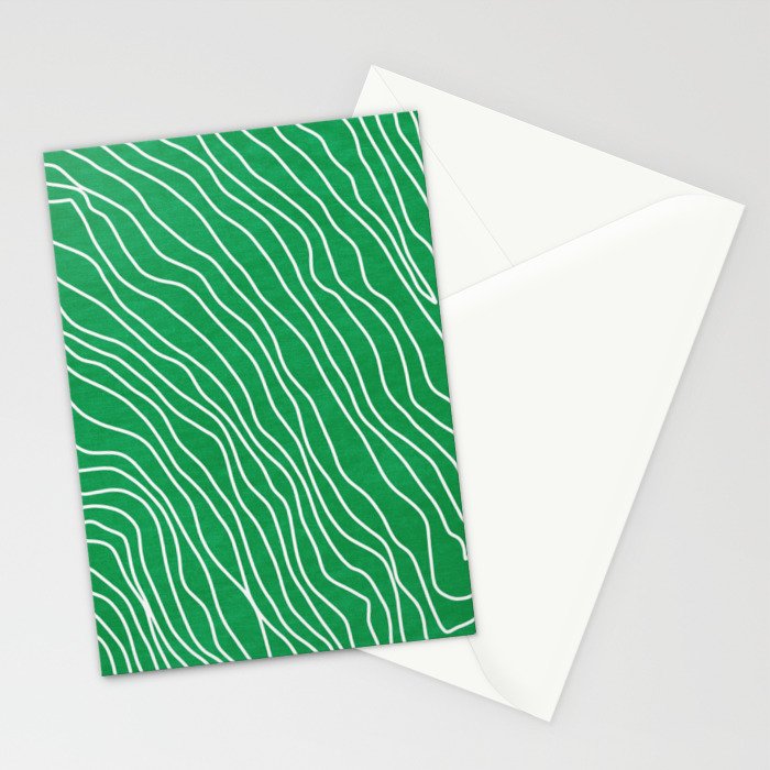 Strokes 04: Rain Forest Green Edition Stationery Card Gallery Image 2