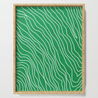 Strokes 04: Rain Forest Green Edition Serving Tray Gallery Image 1