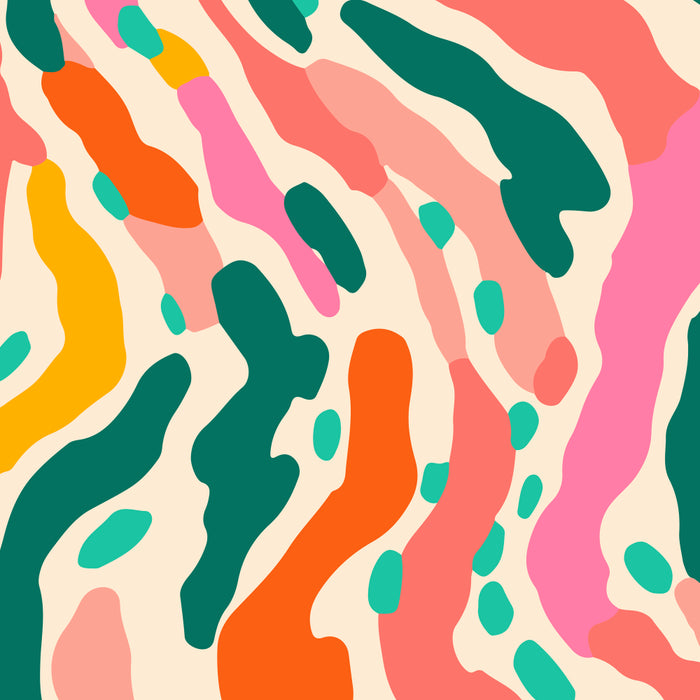 Colorful abstract tie dye stripe art pattern Coffee Mug Gallery Image 2