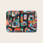 Neon Village Bath Mat Gallery Image 1
