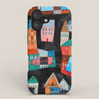 Neon Village iPhone Case Gallery Image 1