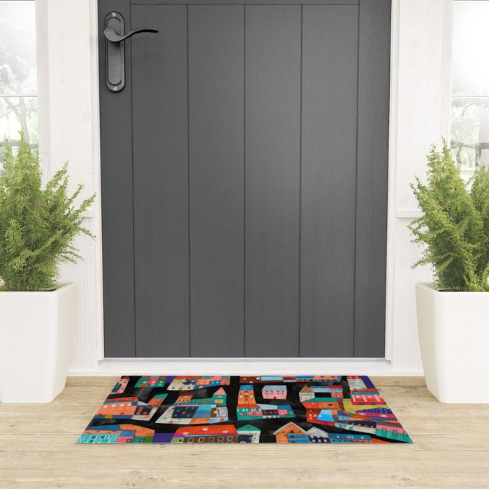 Neon Village Welcome Mat Gallery Image 3