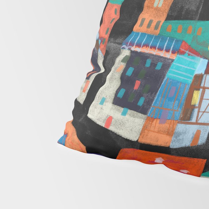 Neon Village Pillow Sham Gallery Image 4
