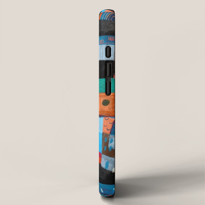 Neon Village iPhone Case Gallery Image 2