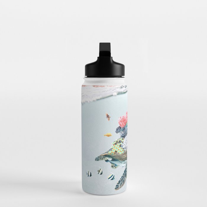 Coral Turtle â¢ Save the Planet Water Bottle Gallery Image 3
