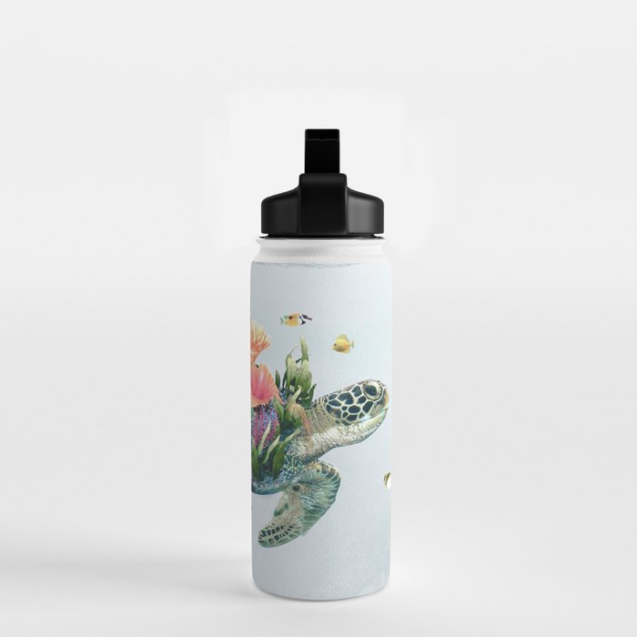 Coral Turtle â¢ Save the Planet Water Bottle Gallery Image 2