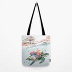 Coral Turtle â¢ Save the Planet Tote Bag Gallery Image 2