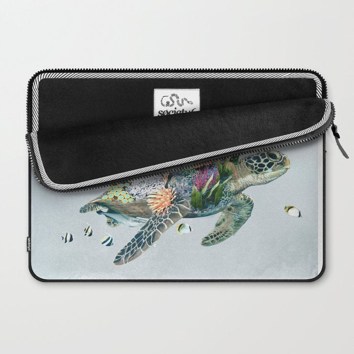 Coral Turtle â¢ Save the Planet Laptop Sleeve Gallery Image 2