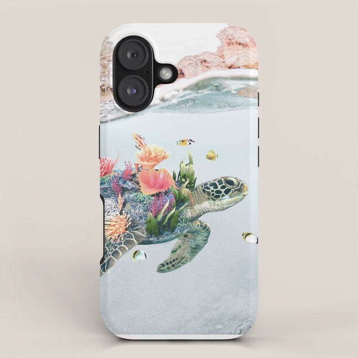 Coral Turtle â¢ Save the Planet iPhone Case Gallery Image 1